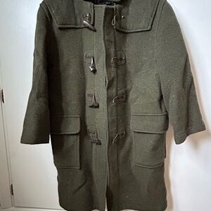Army Green Unisex Gloverall Duffel Coat